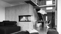modern kandalló