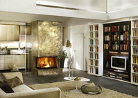 modern kandalló