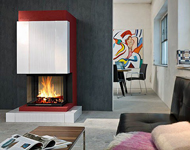 modern kandalló